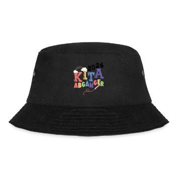 Kita Abgänger 2024 Kita Regenbogen Einschulung - Bucket Hat - Schwarz - Vorne - Lela (165cm)