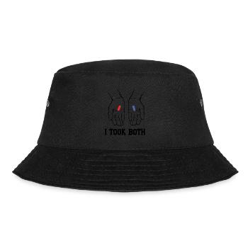 I TOOK BOTH - Bucket Hat - Schwarz - Vorne - Lela (165cm)