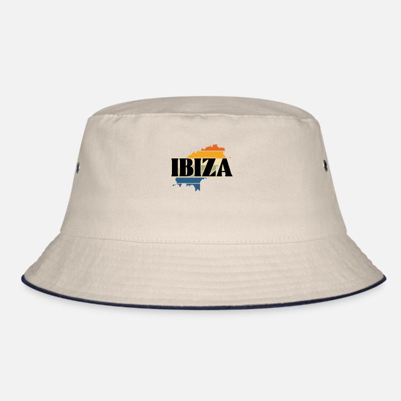 Ibiza Map Bucket Hat