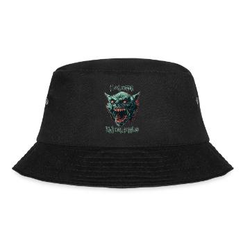 Dämonen-Ghul-Bierbrille - Bucket Hat - Schwarz - Vorne - Lela (165cm)