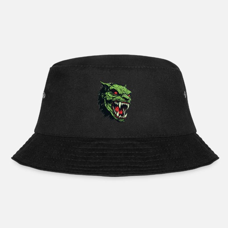 Tête d’Orc, Démon, Goule - Bob - noir