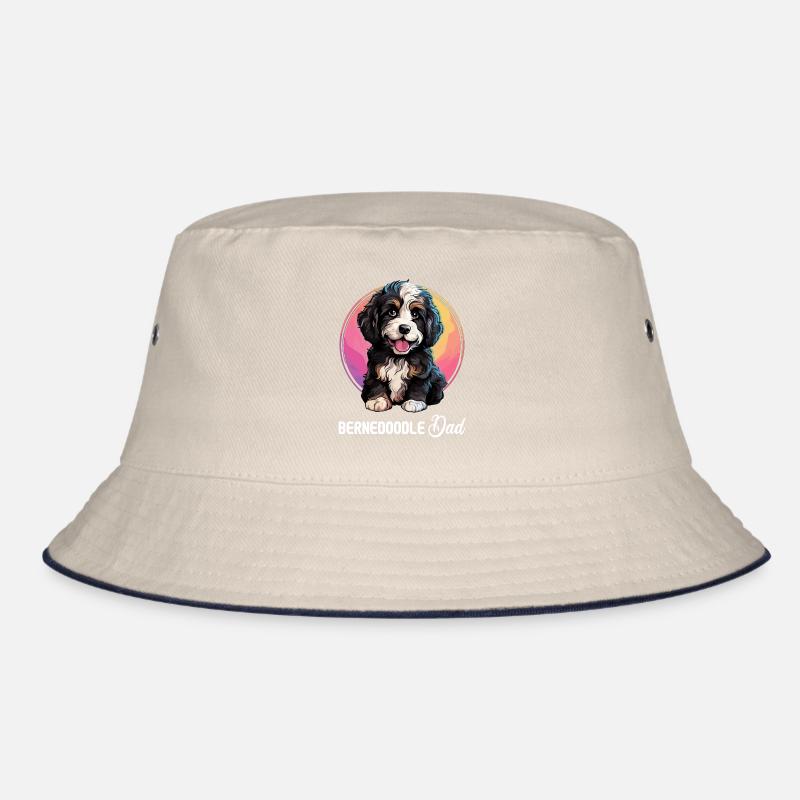 Hund Bernedoodle Bucket Hat