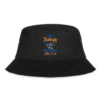 Butterfly Lover Gifts - Bucket Hat - black - Front - Lela (165cm)