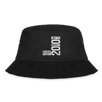 Oktober 2010 Geburtstagsgeschenk. Oktober 2010. - Bucket Hat - Schwarz - Vorne - Lela (165cm)