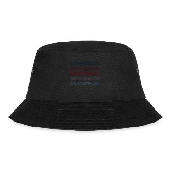 Vintage El Salvador City - Retro San Marcos - Bucket Hat - black - Front - Lela (165cm)