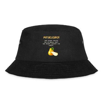 Mathematiker Mathematik Mathe Examen Lehramt - Bucket Hat - Schwarz - Vorne - Lela (165cm)