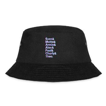 Techno Aesthetic Goth Rave 90s DJ Festival - Bucket Hat - black - Front - Lela (165cm)