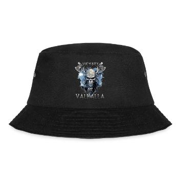 Valhalla Warrior The Gift for Viking Fans - Bucket Hat - black - Front - Lela (165cm)