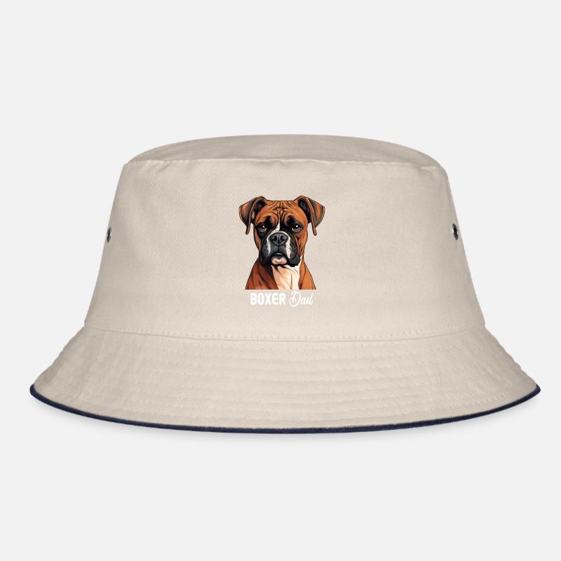 Hund Boxer Bucket Hat