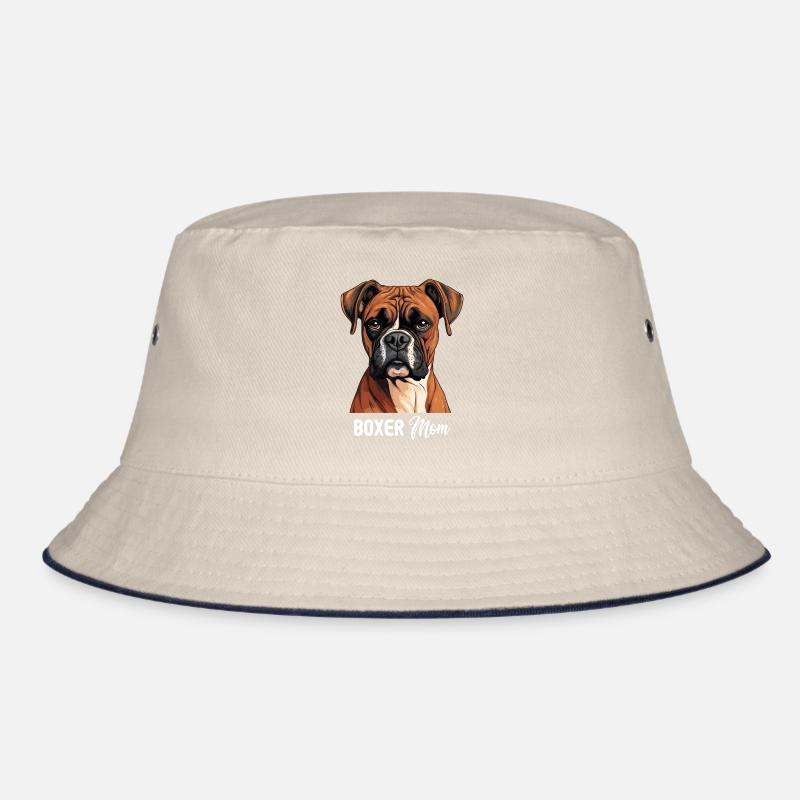 Hund Boxer Bucket Hat