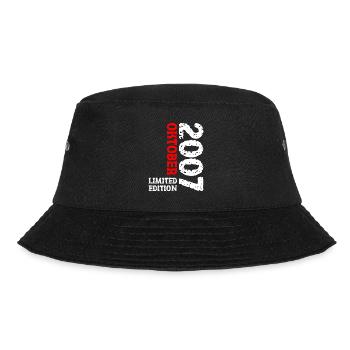 2007 October Limited Edition 16th Birthday Decoration - Bucket Hat - black - Front - Lela (165cm)