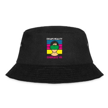 VR Brille Virtual Reality Gaming - Bucket Hat - Schwarz - Vorne - Lela (165cm)