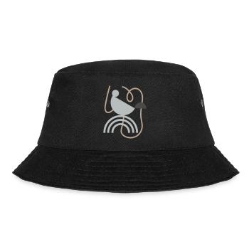 Abstract Design - Bucket Hat - black - Front - Lela (165cm)