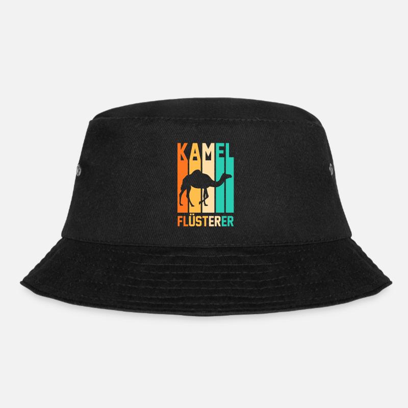 Kamel - Bucket Hat - Schwarz