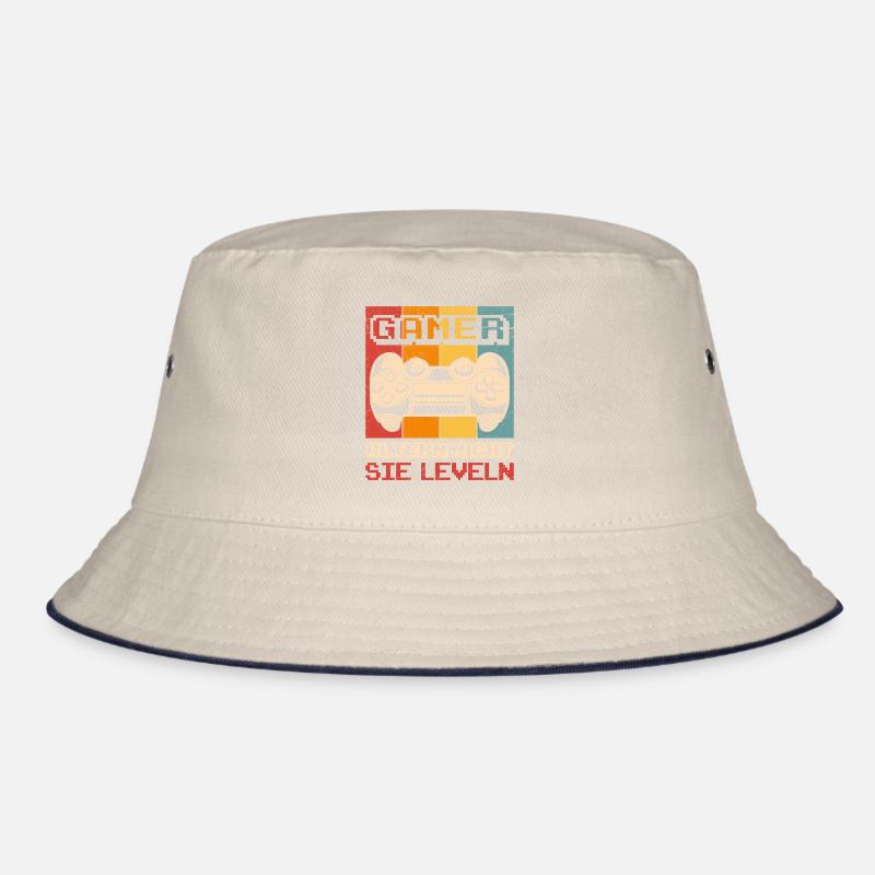Gamer Altern Nicht Sie Leveln B-Day Controller Bucket Hat