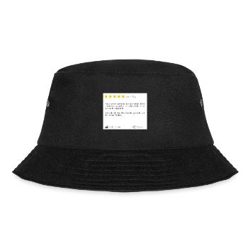 Lustige Tshirts | Lustige T-Shirts | Arbeit | fun - Bucket Hat - Schwarz - Vorne - Lela (165cm)