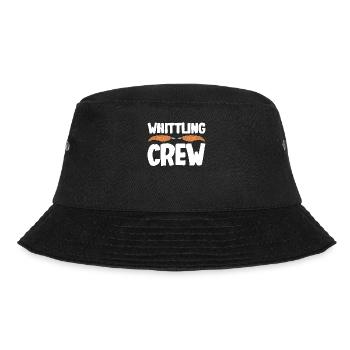 Wood Shining Wood Carving - Bucket Hat - black - Front - Lela (165cm)