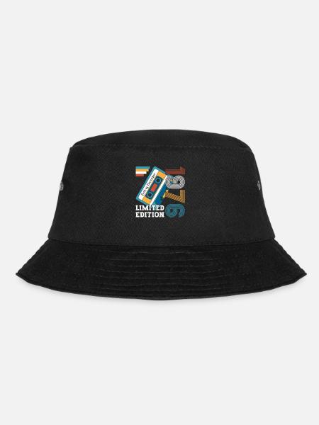 47. Geburtstag November Jahrgang 1976 Kassette - Bucket Hat - Schwarz