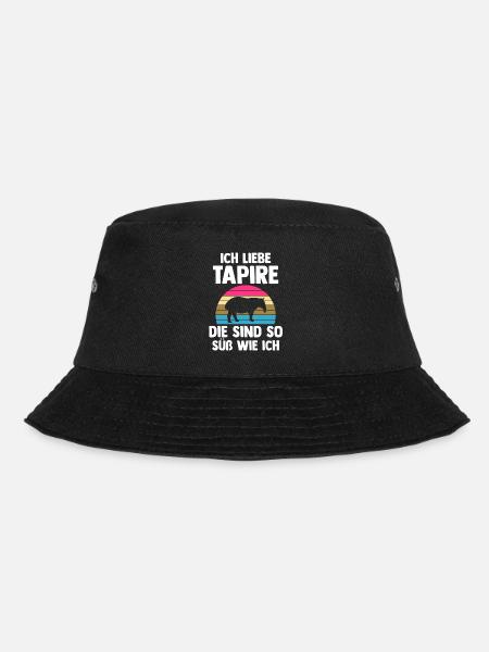 Tapir - Bucket Hat - Schwarz