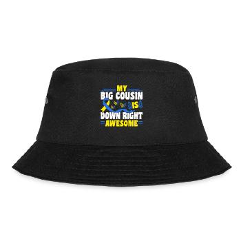 Down Syndrome Awareness Month My - Bucket Hat - Schwarz - Vorne - Lela (165cm)