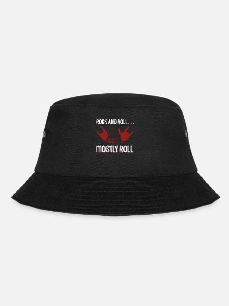 Wheelchair Wheelchair Disability Funny - Bucket Hat - black