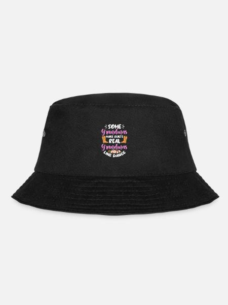 Line Dance Country Line Dancer Line Dancing Gift - Bucket Hat - black