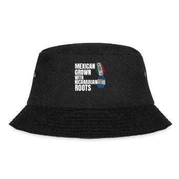 Basketball & Tacos Baseball Tacos Geschenk - Bucket Hat - Schwarz - Vorne - Lela (165cm)
