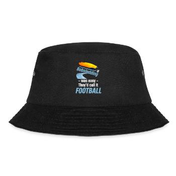 If bobsledding was easy, they would - Bucket Hat - black - Front - Lela (165cm)