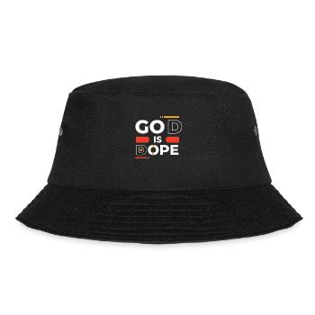 Christian - God Is Black And Red - Bucket Hat - black - Front - Lela (165cm)