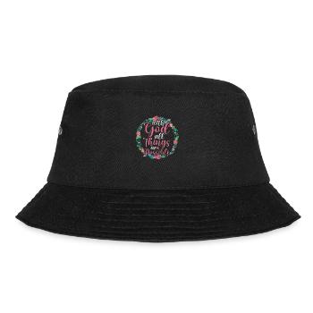 Bibel - Bucket Hat - Schwarz - Vorne - Lela (165cm)