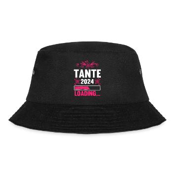 Werdende Tante 2024 - Bucket Hat - Schwarz - Vorne - Lela (165cm)