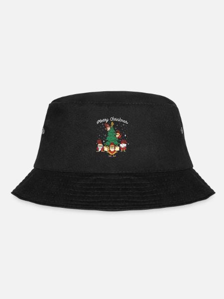 Merry Christmas - Bucket Hat - Schwarz