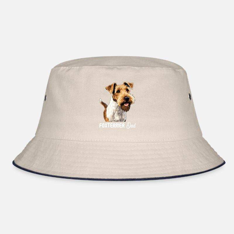 Hund Foxterrier Bucket Hat