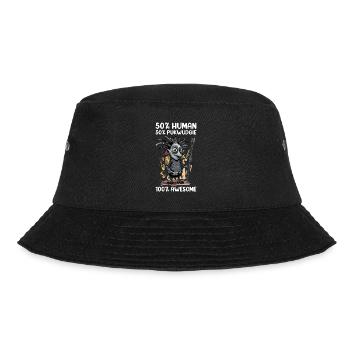Pukwudgie, Cryptid, Folklore, Myths, Cryptozoologist - Bucket Hat - black - Front - Lela (165cm)