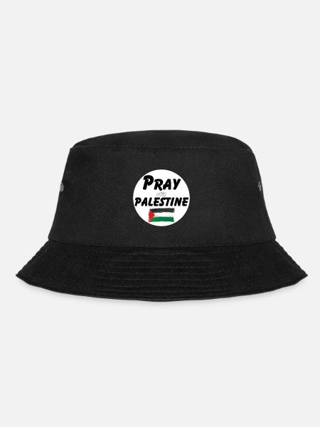 Beten Sie für die Palästinenser | Beten Sie für Palästina - Bucket Hat - Schwarz