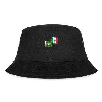 Pakistan Italy Vintage Flag Pakistani - Bucket Hat - black - Front - Lela (165cm)