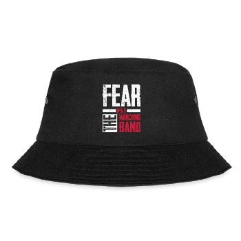 Fear The Marching Band Season Senior - Bucket Hat - Schwarz - Vorne - Lela (165cm)