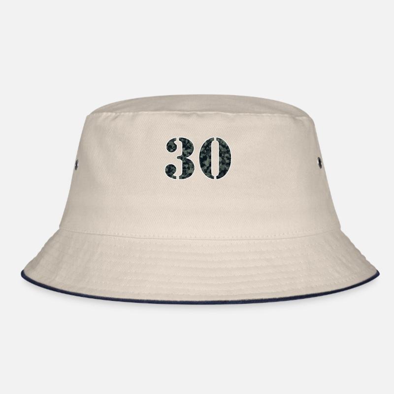 Robuste 30 Militär Stil Geburtstagsgeschenk Bucket Hat