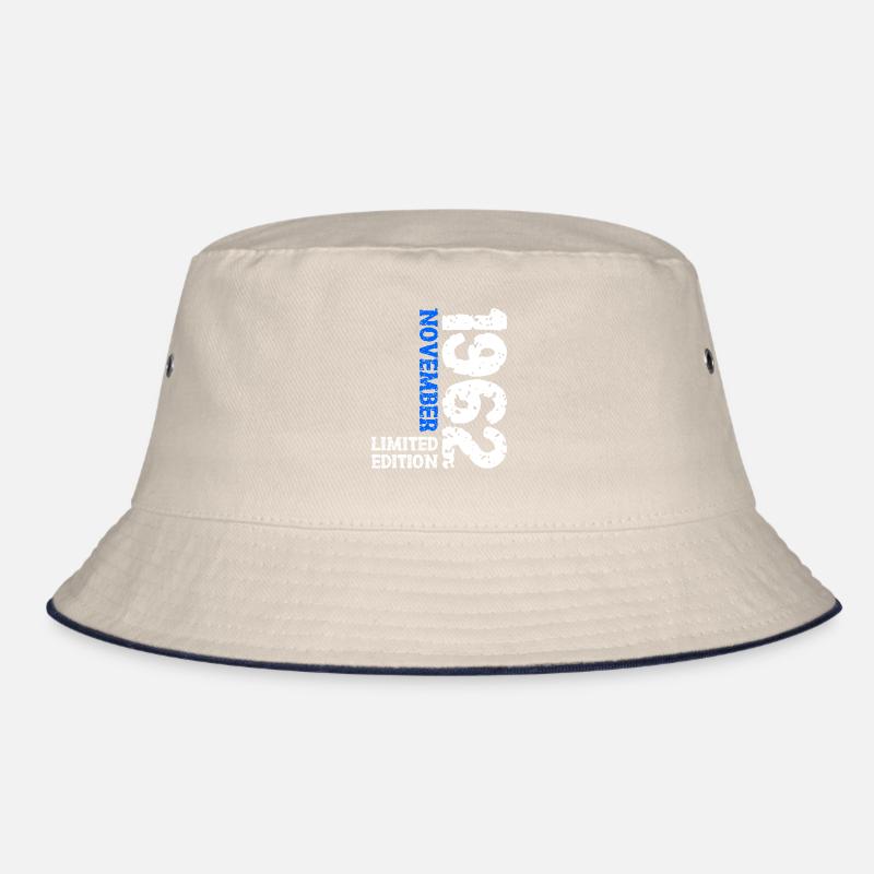 1962 November Limited Edition 61. Geburtstag Deko Bucket Hat