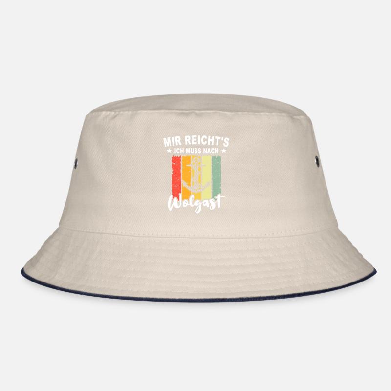 Wolgast Sprüche Bucket Hat