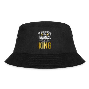 Gifts for Havanese Dog Lovers - Bucket Hat - Schwarz - Vorne - Lela (165cm)
