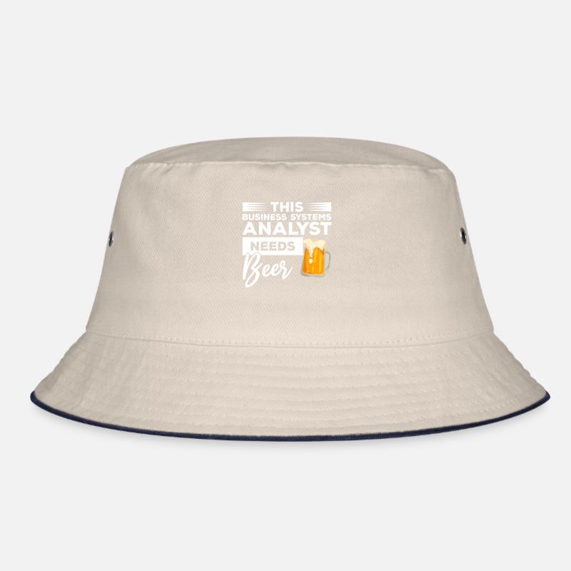 Dieser Business Systems Analyst braucht Bier Bucket Hat