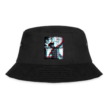 Techno Aesthetic Goth Japan Save The Rave - Bucket Hat - Schwarz - Vorne - Lela (165cm)