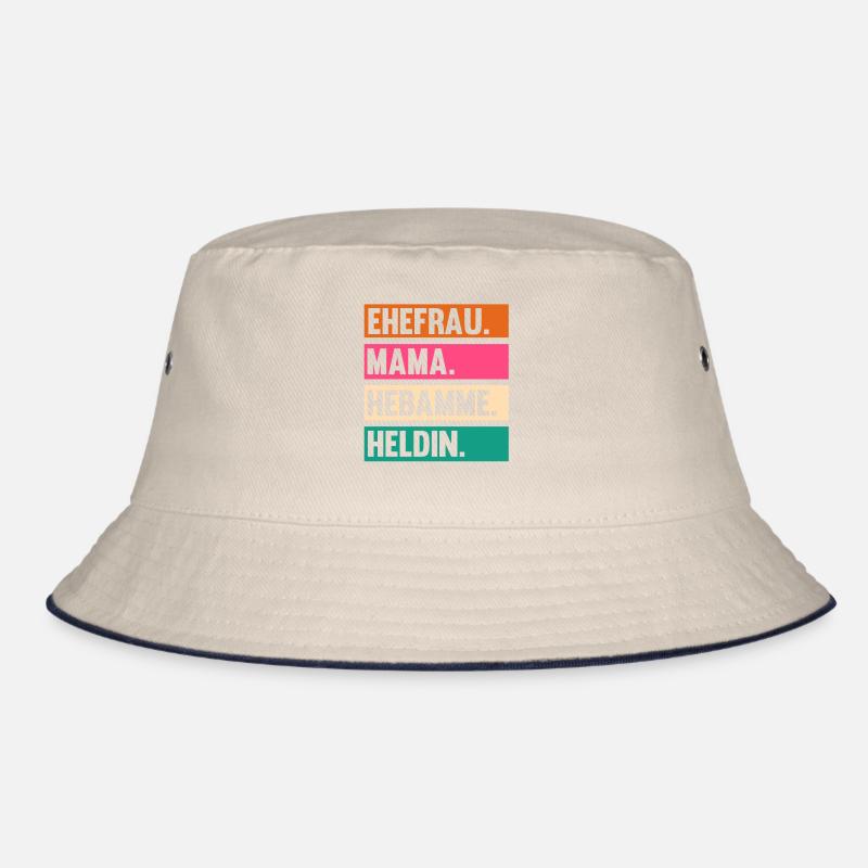 Mama Mutter Geburtshelferin Hebamme Bucket Hat