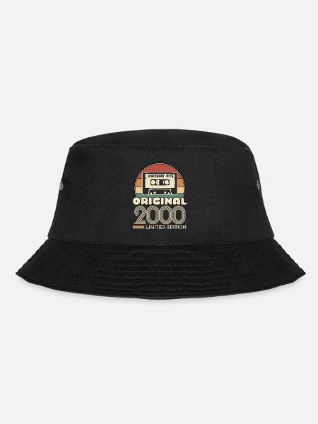 Jahr 2000 - Bucket Hat - Schwarz