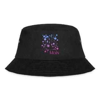 Moin - Bucket Hat - Schwarz - Vorne - Lela (165cm)