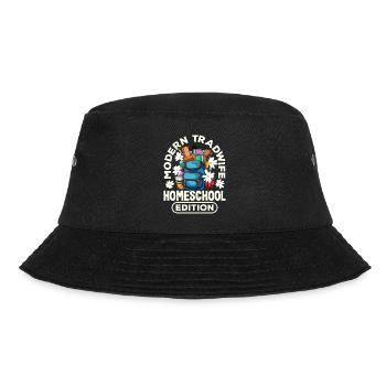 Sip Back Relax and Spice It Up Margarita Mode On - Bucket Hat - black - Front - Lela (165cm)