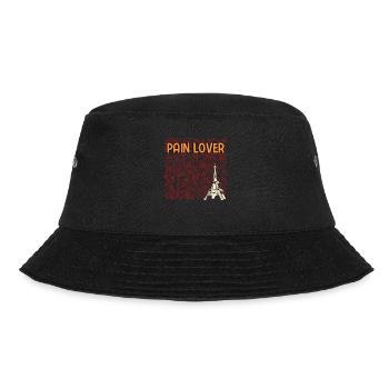 Pain Lover Foodie Iconic Food Food Lover Famous - Bucket Hat - Schwarz - Vorne - Lela (165cm)