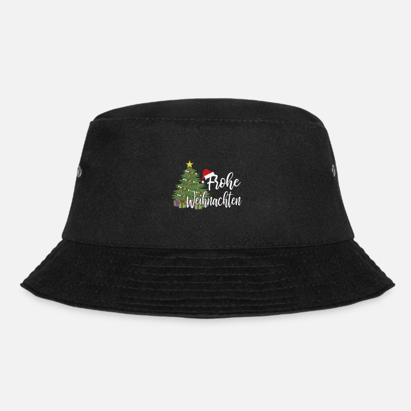 Weihnachten - Bucket Hat - Schwarz