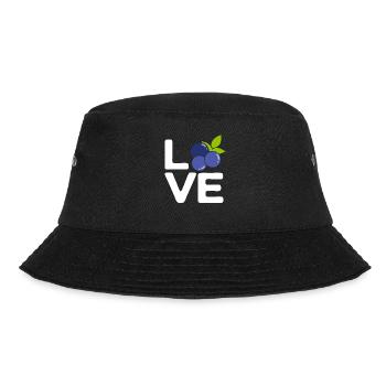 Blueberry, Fruit, Blueberry - Bucket Hat - black - Front - Lela (165cm)
